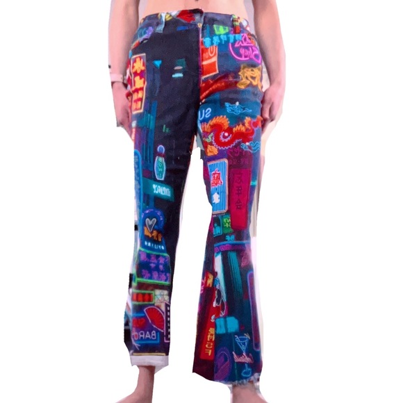 DOLLS KILL TOKYO STREET PANTS - Picture 2 of 3